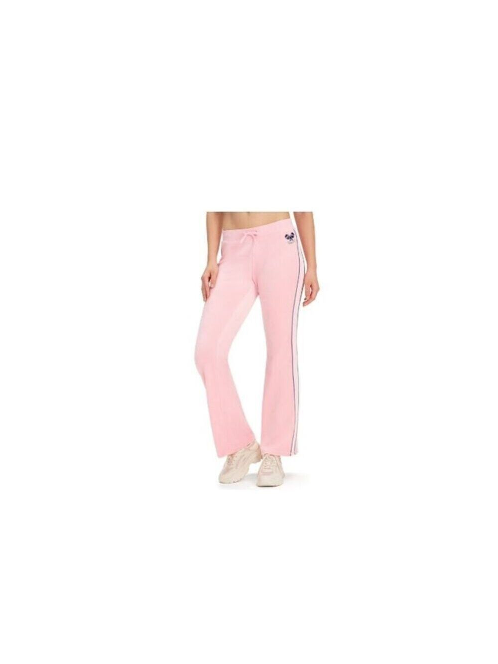 Juicy Couture Women's Cotton Velour Pickleball Pant Pink Size XL